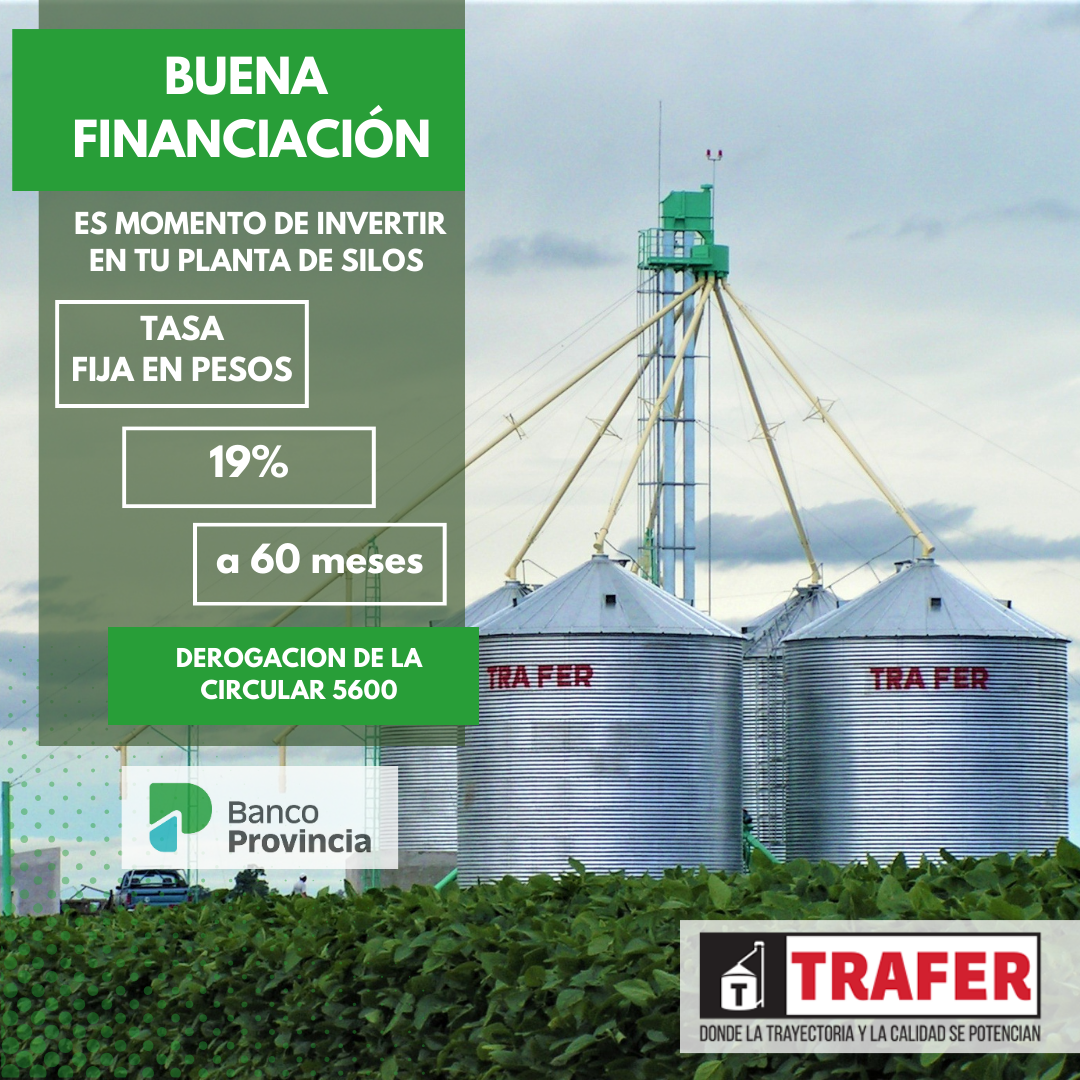 Planta de silos TRAFER - Excelente finanación al 19% 