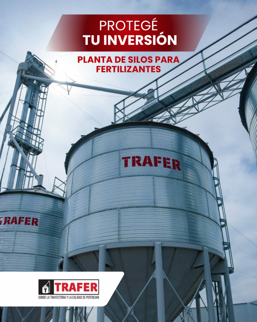 Planta de silos fertilizantes