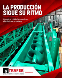 La producción sigue su ritmo