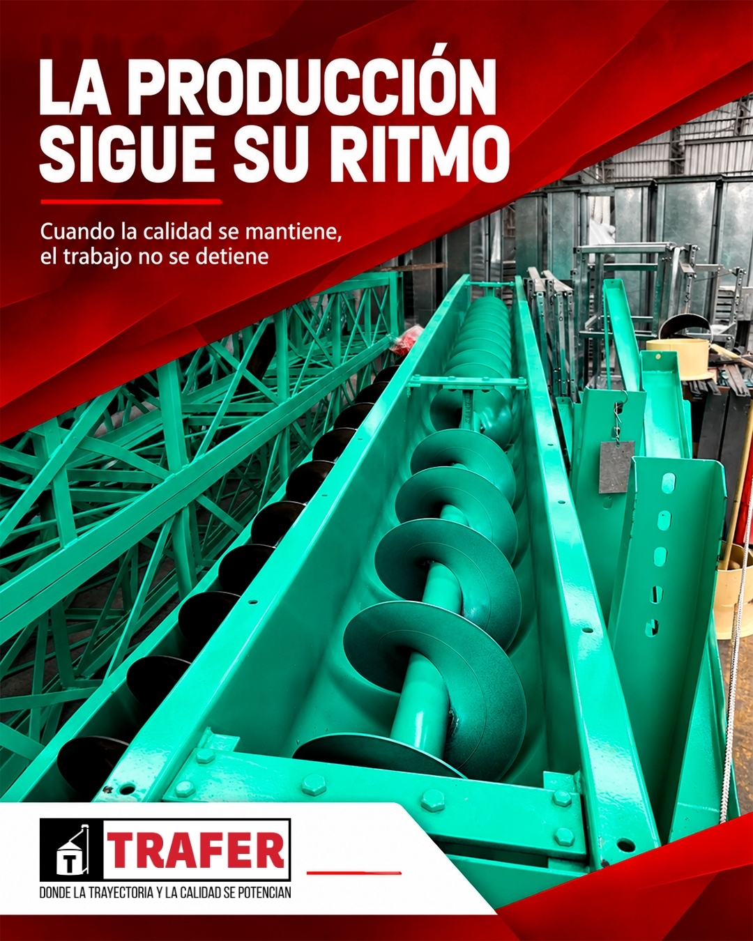 La producción sigue su ritmo